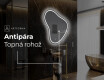 LED zrcadlo do koupelny s nepravidelným tvarem V223 #9