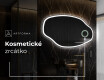 LED zrcadlo do koupelny s nepravidelným tvarem O222 #4