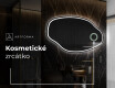 LED zrcadlo do koupelny s nepravidelným tvarem O223 #4