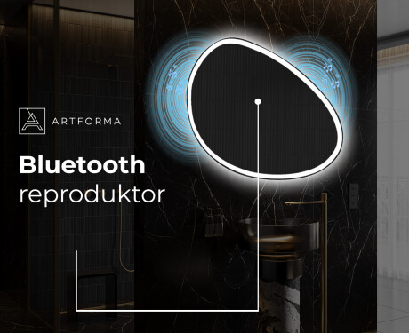 LED zrcadlo do koupelny s nepravidelným tvarem H222 #6