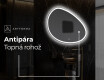 LED zrcadlo do koupelny s nepravidelným tvarem H222 #9