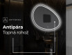 LED zrcadlo do koupelny s nepravidelným tvarem H223 #8