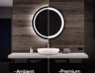 Koupelnové zrcadlo s LED podsvícením L33 #1