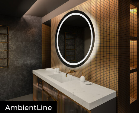 Koupelnové zrcadlo s LED podsvícením L33 #3