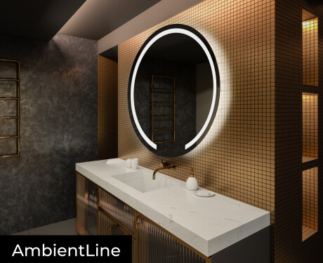 Koupelnové zrcadlo s LED podsvícením L96 #3