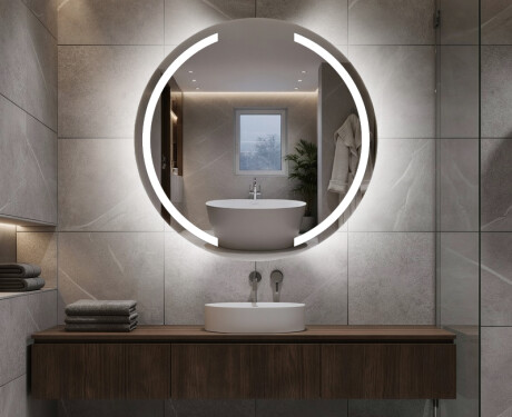 Kulaté zrcadlo s LED osvětlením L97