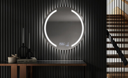 Kulaté zrcadlo s LED osvětlením L97