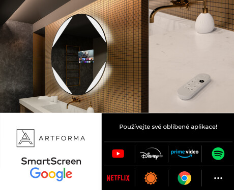 Kulaté zrcadlo s LED osvětlením L114 #7