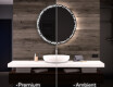 Kulaté zrcadlo s LED osvětlením L115 #1