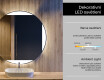 Kulaté zrcadlo s LED osvětlením L116 #4
