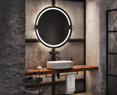 Kulaté zrcadlo s LED osvětlením L118 #9