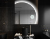 Moderní LED Půlkruhové Zrcadlo - Stylové Osvětlení pro Koupelnu Q221 #10