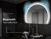Moderní LED Půlkruhové Zrcadlo - Stylové Osvětlení pro Koupelnu W222 #7