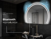 Moderní LED Půlkruhové Zrcadlo - Stylové Osvětlení pro Koupelnu W223 #7