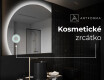 Moderní LED Půlkruhové Zrcadlo - Stylové Osvětlení pro Koupelnu X221 #9