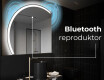 Moderní LED Půlkruhové Zrcadlo - Stylové Osvětlení pro Koupelnu X222 #5