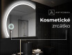 Moderní LED Půlkruhové Zrcadlo - Stylové Osvětlení pro Koupelnu X222 #9