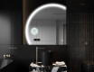 Moderní LED Půlkruhové Zrcadlo - Stylové Osvětlení pro Koupelnu X222 #10