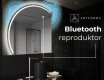Moderní LED Půlkruhové Zrcadlo - Stylové Osvětlení pro Koupelnu X223 #5