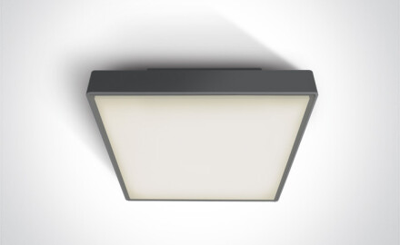 PIRNARI AN stropní svítidlo 24 W, 3000 K, IP65, šedé