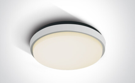 FASIDERI stropní svítidlo 20 W, 3000 K, IP54, antracitová