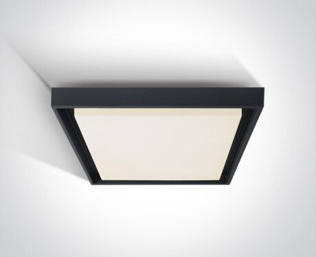 MOULKI stropní svítidlo 30 W, 3000 K, IP54, bílé