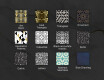 Kulaté dekorativní zrcadlo s LED osvětlením do koupelny - Ornament #10
