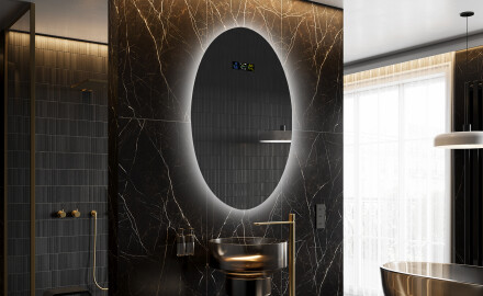 Koupelnové zrcadlo s LED podsvícením L226