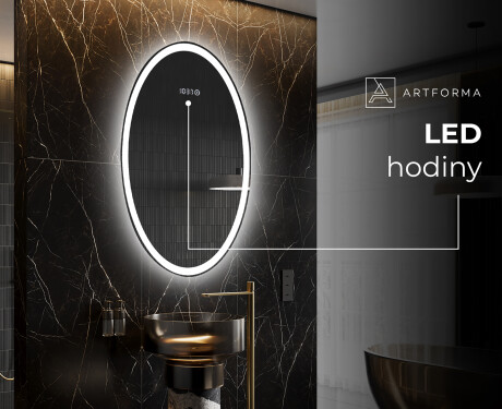 Koupelnové zrcadlo s LED podsvícením L227 #7