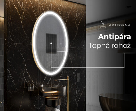Koupelnové zrcadlo s LED podsvícením L227 #8
