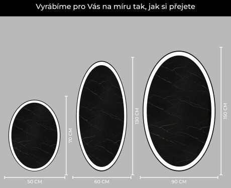 Koupelnové zrcadlo s LED podsvícením L227 #4