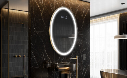 Koupelnové zrcadlo s LED podsvícením L227