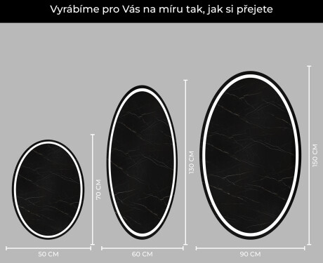 Koupelnové zrcadlo s LED podsvícením L228 #4