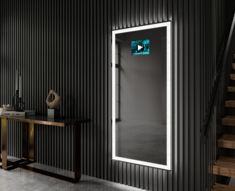 Vertikální koupelnové zrcadlo s LED podsvícením L01