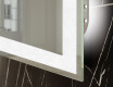 Vertikální koupelnové zrcadlo s LED podsvícením L01 #7