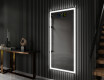 Vertikální koupelnové zrcadlo s LED podsvícením L01 #8