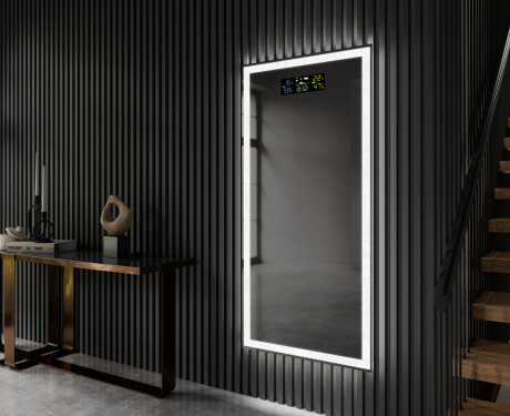 Vertikální koupelnové zrcadlo s LED podsvícením L01 #8