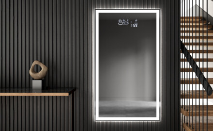 Vertikální koupelnové zrcadlo s LED podsvícením L01