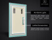 Vertikální koupelnové zrcadlo s LED podsvícením L11 #3