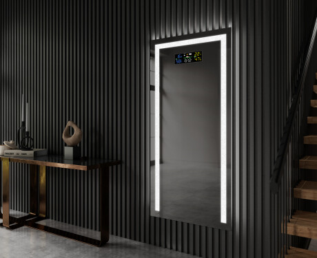 Vertikální koupelnové zrcadlo s LED podsvícením L11 #9