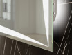 Vertikální koupelnové zrcadlo s LED podsvícením L77 #8