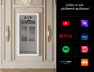Vertikálne Zrkadlo s LED podsvietením L57 #2