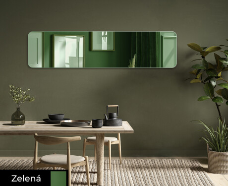 Zaoblený dekorativni zrcadlo na zeď L171 #1