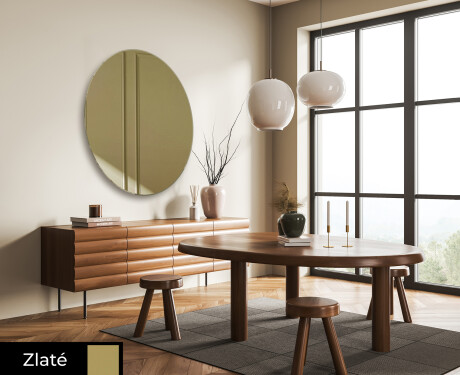 Oválná nástěnné zrcadlo ozdobné L179 #8