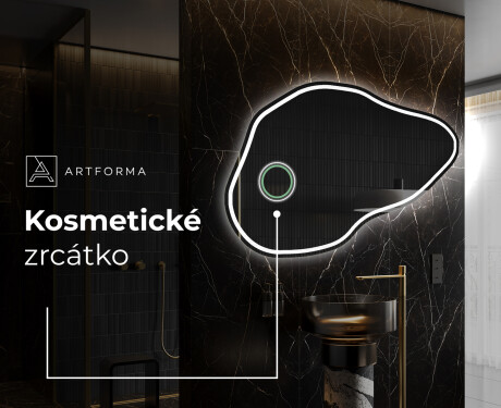 LED zrcadlo do koupelny s nepravidelným tvarem P223 #4
