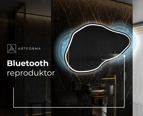 LED zrcadlo do koupelny s nepravidelným tvarem P223 #5