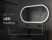 Koupelnové zrcadlo s LED podsvícením L230 #9