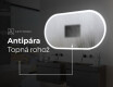 Koupelnové zrcadlo s LED podsvícením L230 #10