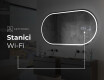 Koupelnové zrcadlo s LED podsvícením L231 #8