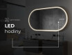 Koupelnové zrcadlo s LED podsvícením L231 #9